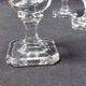 6 crystal champagne flutes from Villeroy and Boch, model Mercury - Height 17.