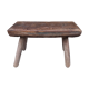 Small rustic bench
