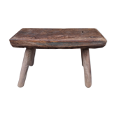 Small rustic bench