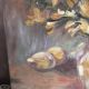 Tableau vintage huile sur toile signée