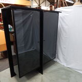 Showcase lacquered black design Behr years 80