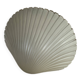 Resin shell lamp by Michèle Mahé