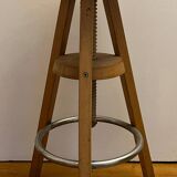 Vintage wooden stool