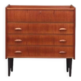 Coiffeuse en teck, design scandinave, années 1960, fabriquée par SW Finland