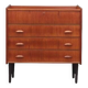Teak dressing table, Scandinavian design, 1960s, manufactured by SW Finland
