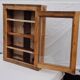Vitrine en teck