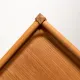 Scandinavian beech and oak trolley, 1960s