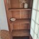 Antique glass-fronted Parisian wardrobe