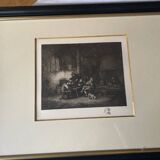 Tableau gravure de Adriaen  Van Ostade
