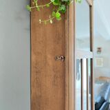 Restored art deco wooden showcase