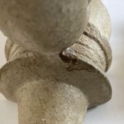 Pair of Arlus torchlight wall light in art deco plaster 1950