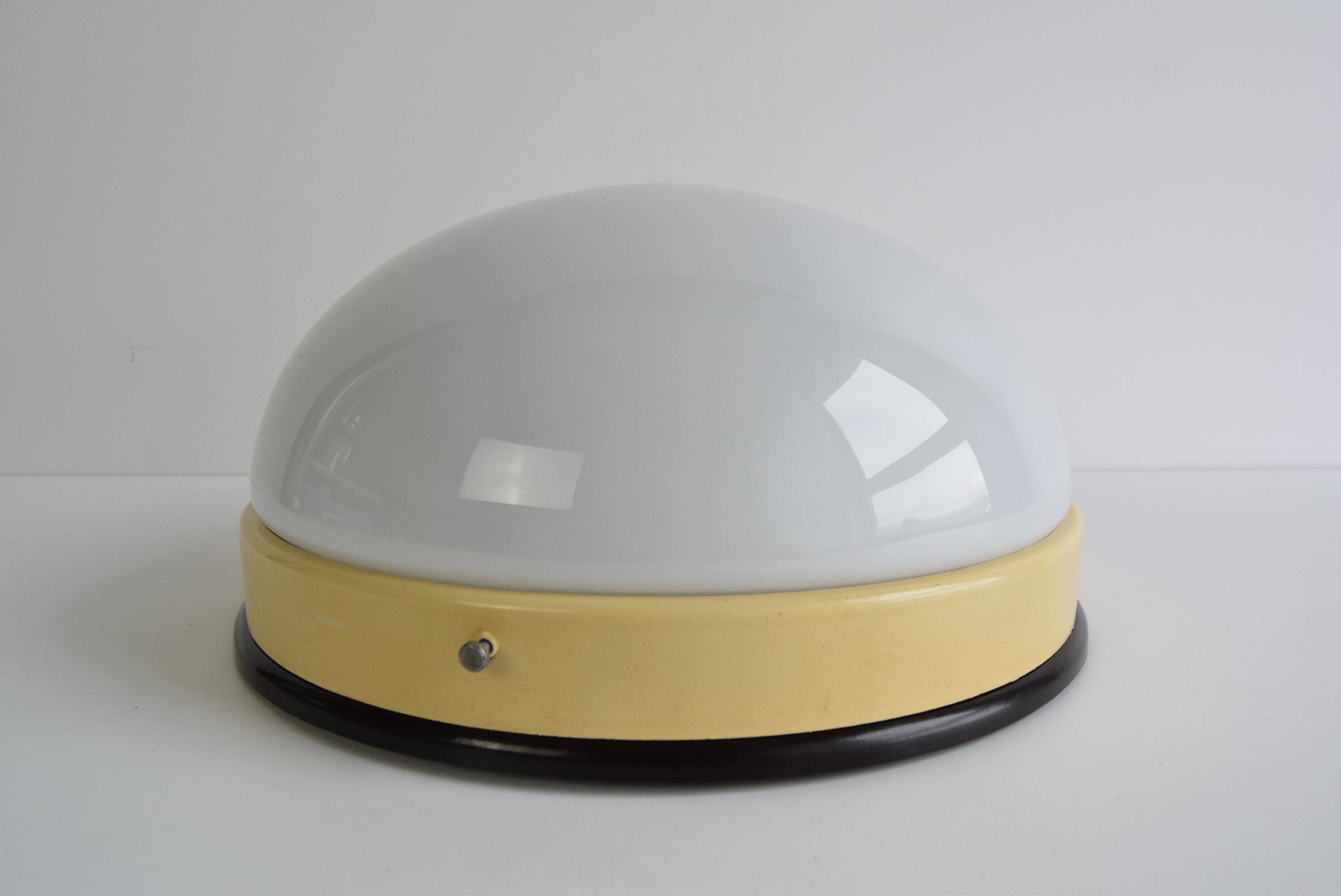 Industrial Bakelite Wall or Ceiling Light, 1950's.