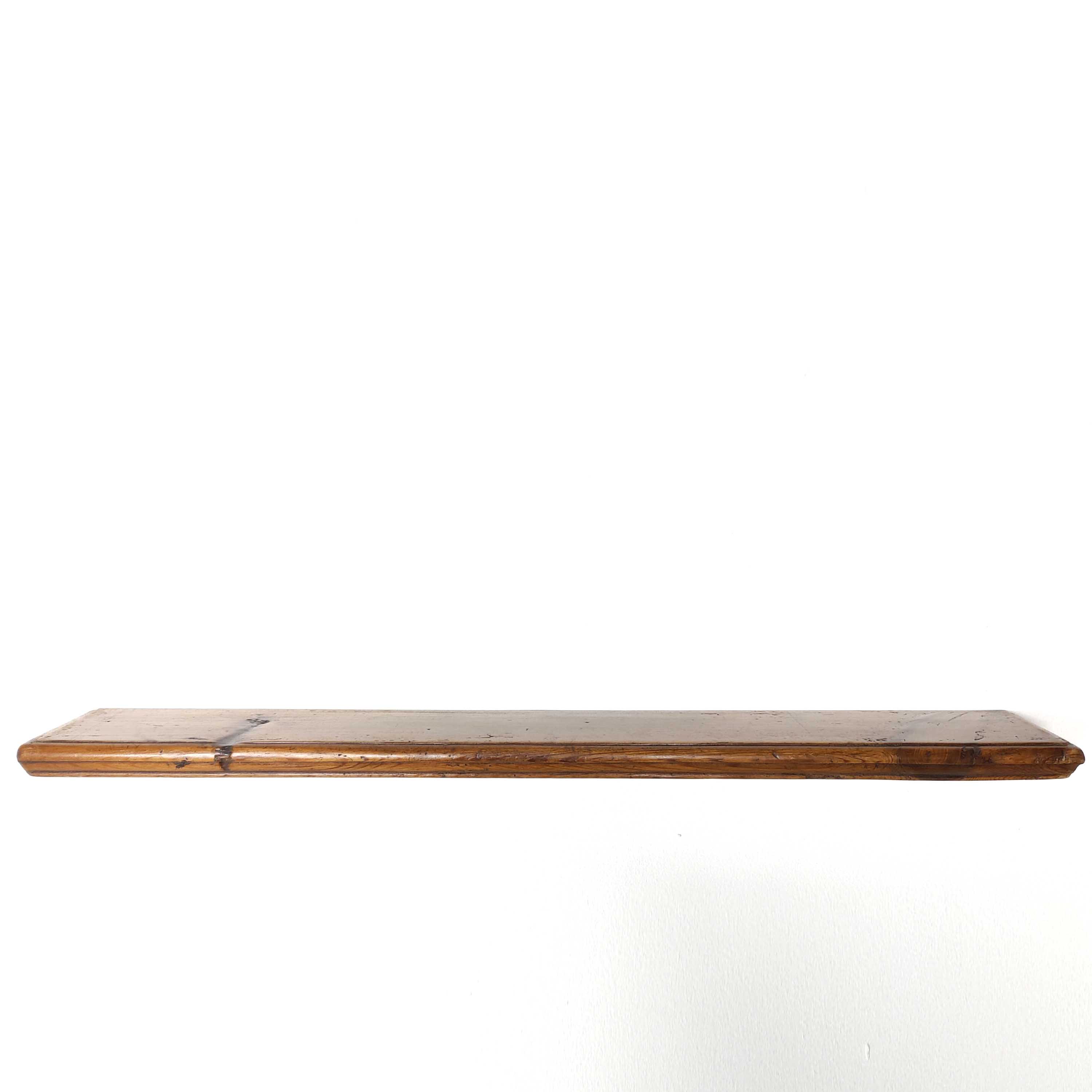 Vintage solid wood wall shelf
