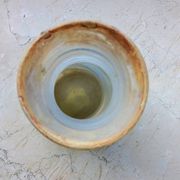 Scavo crystal italian vase