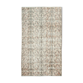 Oriental handmade wool 1970s beige carpet 137 cm x 240 cm