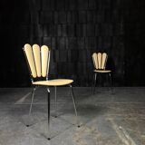 Pair of chairs "Petals" 70s