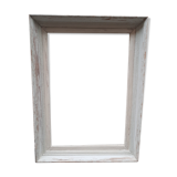 Shabby wooden frame