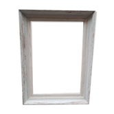 Shabby wooden frame
