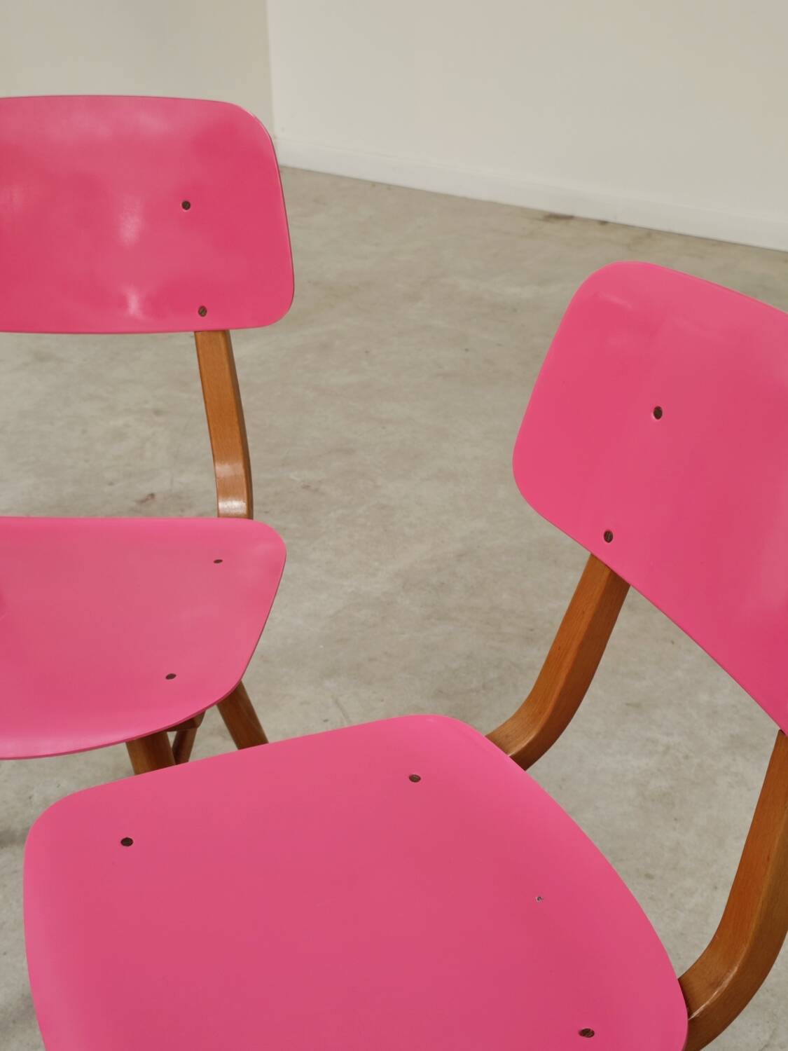 Pair of chairs by Ton Bystrice "Thonet"