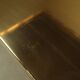 Christian Heckscher etched brass coffee table, Belgium 1970s