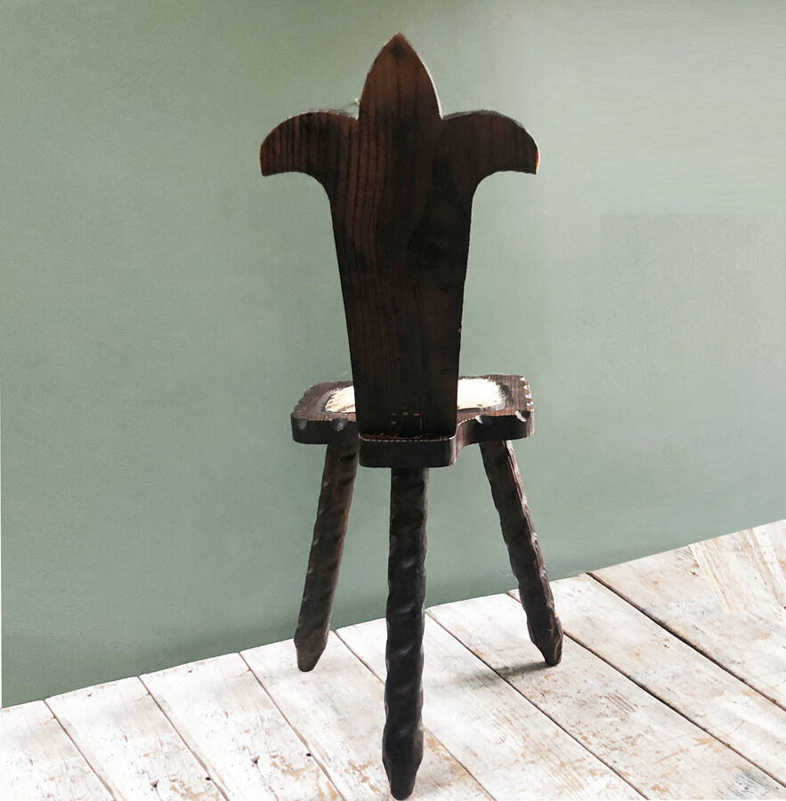 Brutalist mountain chair