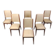6 chaises italiennes, années 1950