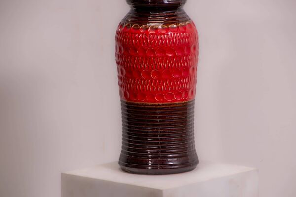 Grand vase de lave grasse ouest-allemand 76 40