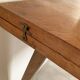 Table portefeuille vintage des années 60 en bois