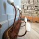 Porcelain wood coat holder