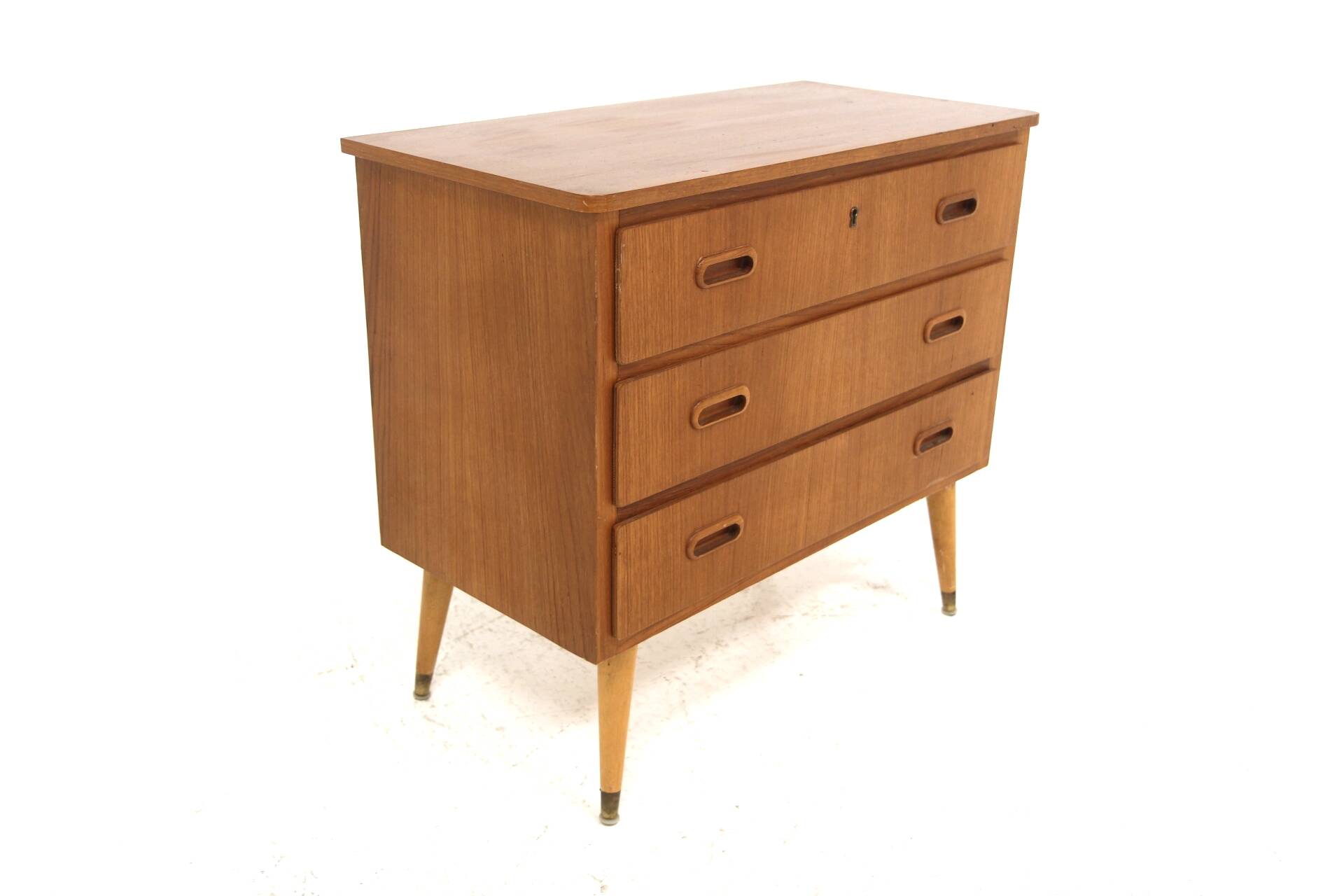 Scandinavian teak chest of drawers, Sweden, 1950