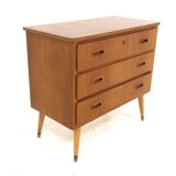 Scandinavian teak chest of drawers, Sweden, 1950