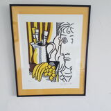 Lichtenstein's lithograph "still life with picasso"