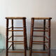 Mid Century bar stools set of 2