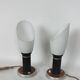 Pair of mid century lamps, 1950s