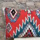 Vintage Berber Kilim cushion cover: Moroccan wool cushion