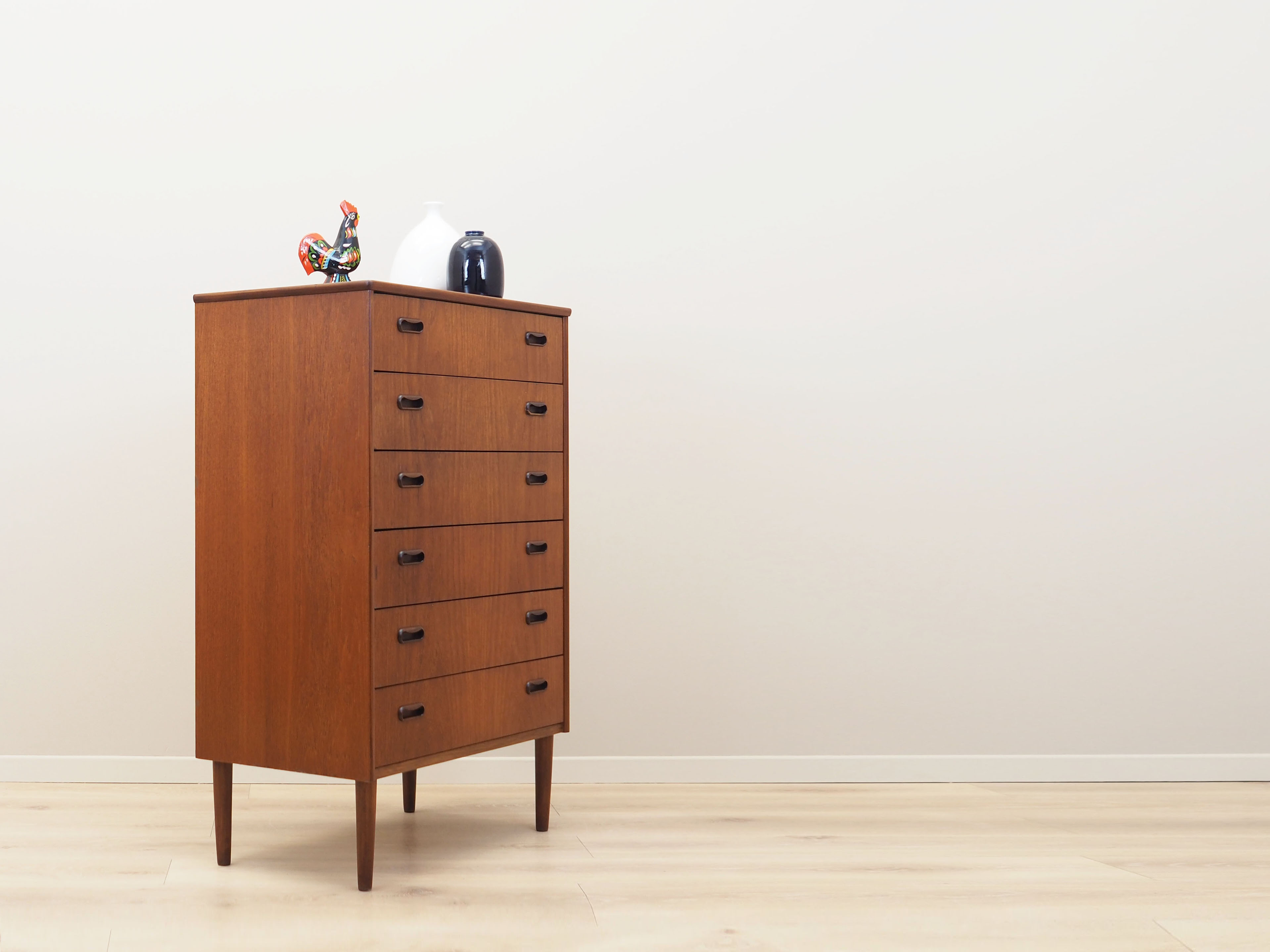 Teak chest of drawers, danish design, 60s, made in denmark