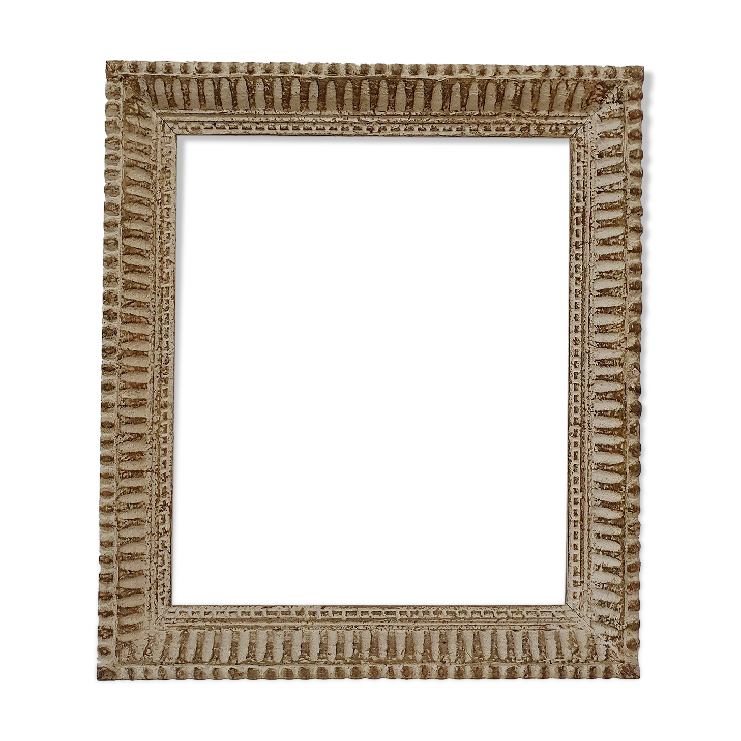 Carved wooden frame