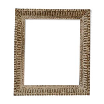 Carved wooden frame