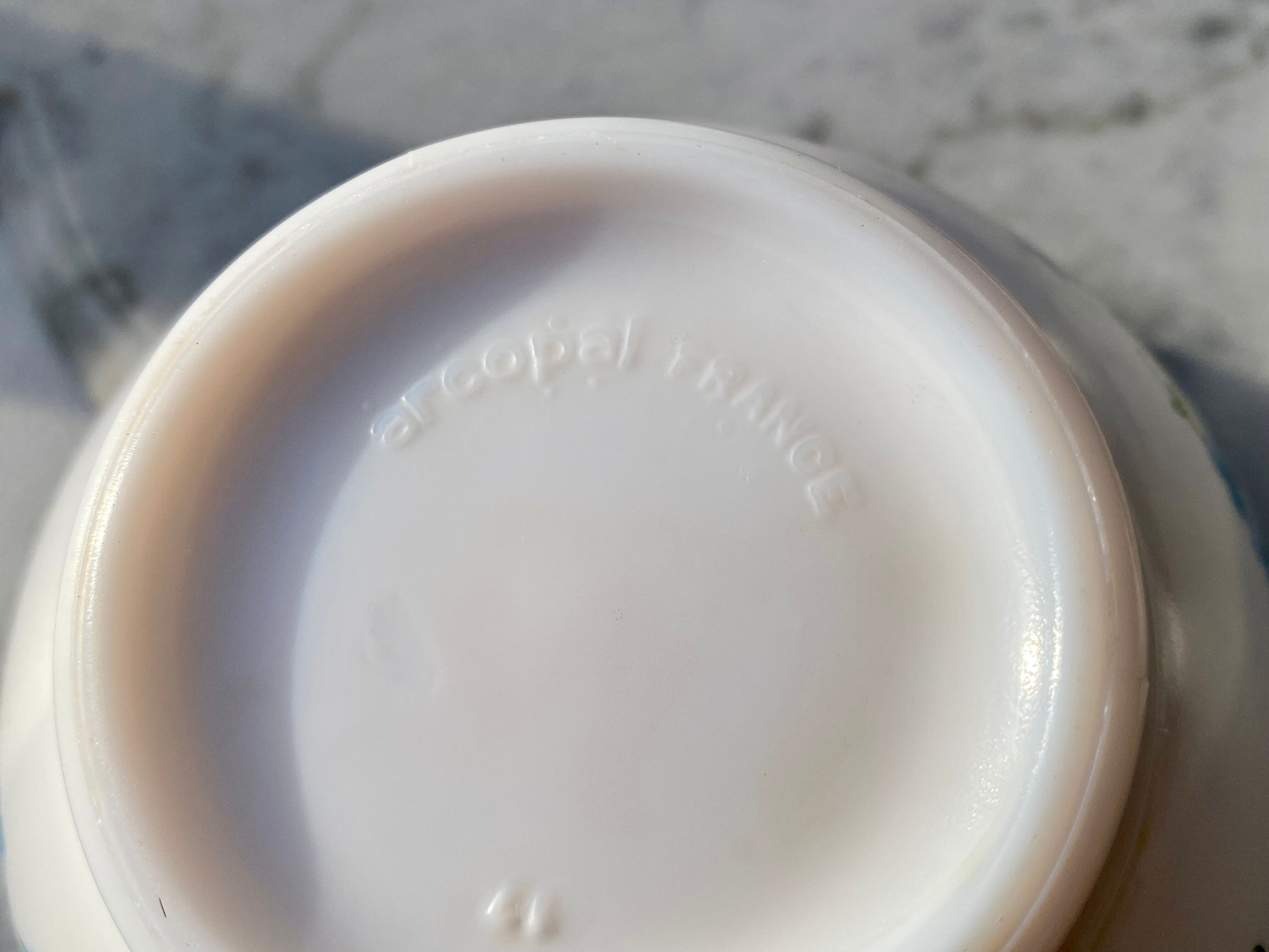 Lot Ramekin Bowls Arcopal France vintage 70s