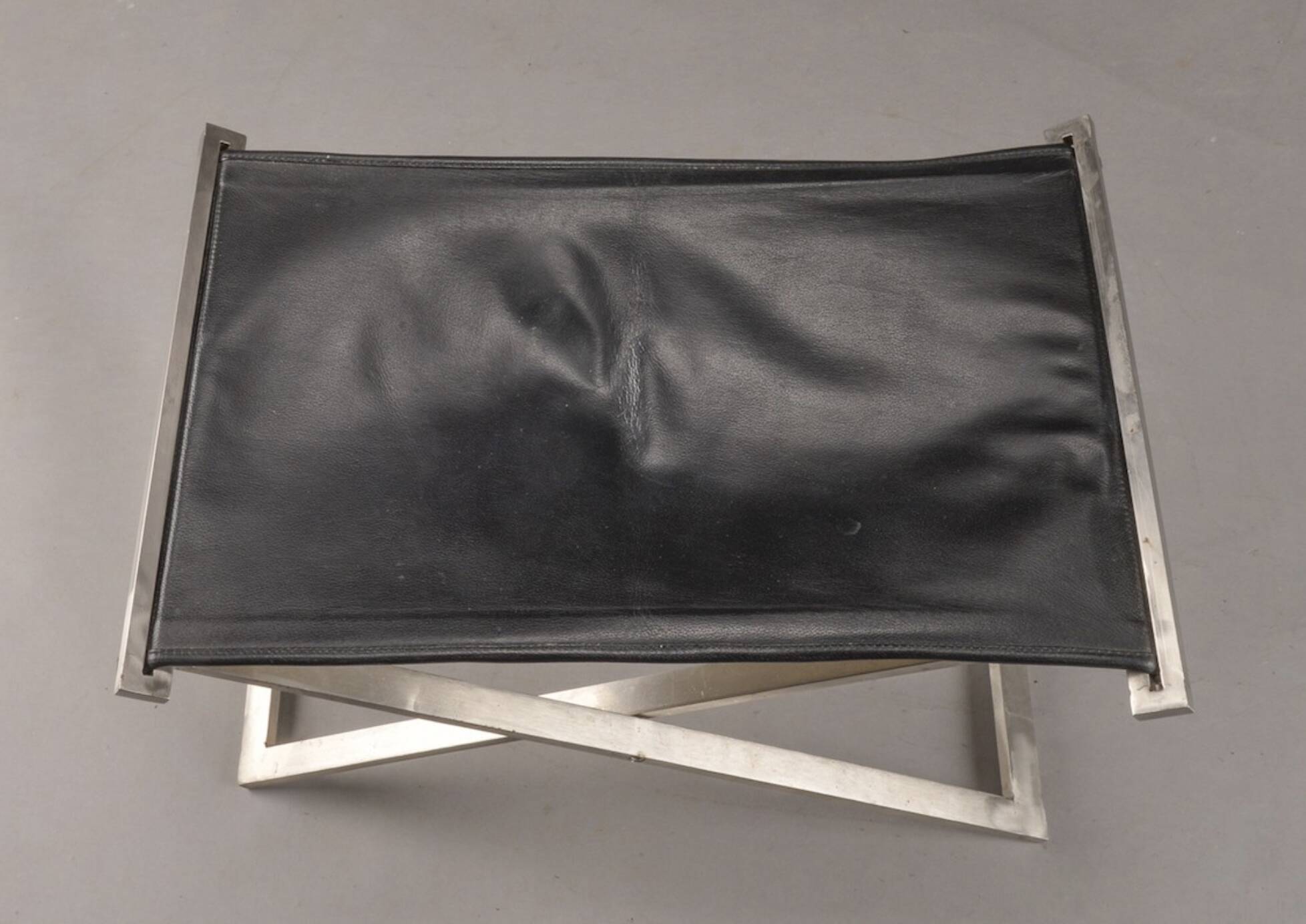 Vintage Folding Stool by Aage Christiansen – Scandinavian Design from the 1980s.