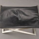 Vintage Folding Stool by Aage Christiansen – Scandinavian Design from the 1980s.