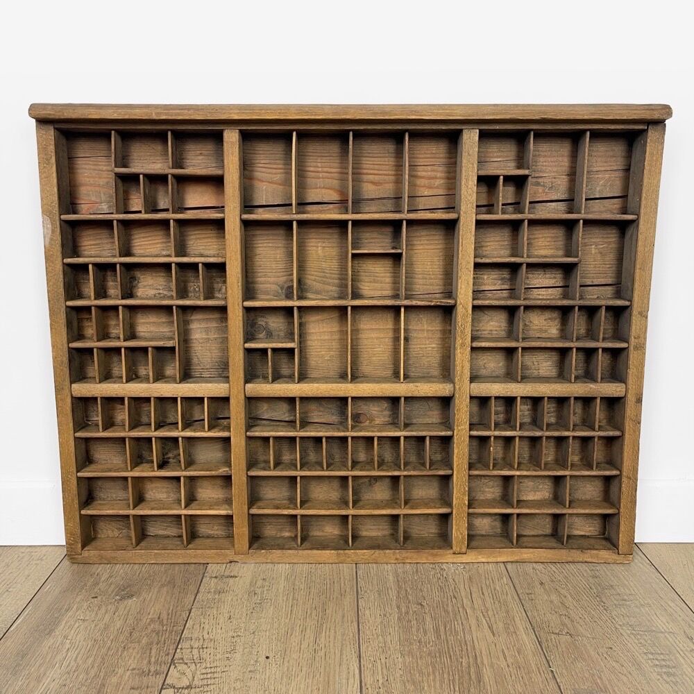 Antique printer drawer