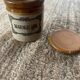Small English stoneware marmalade pot