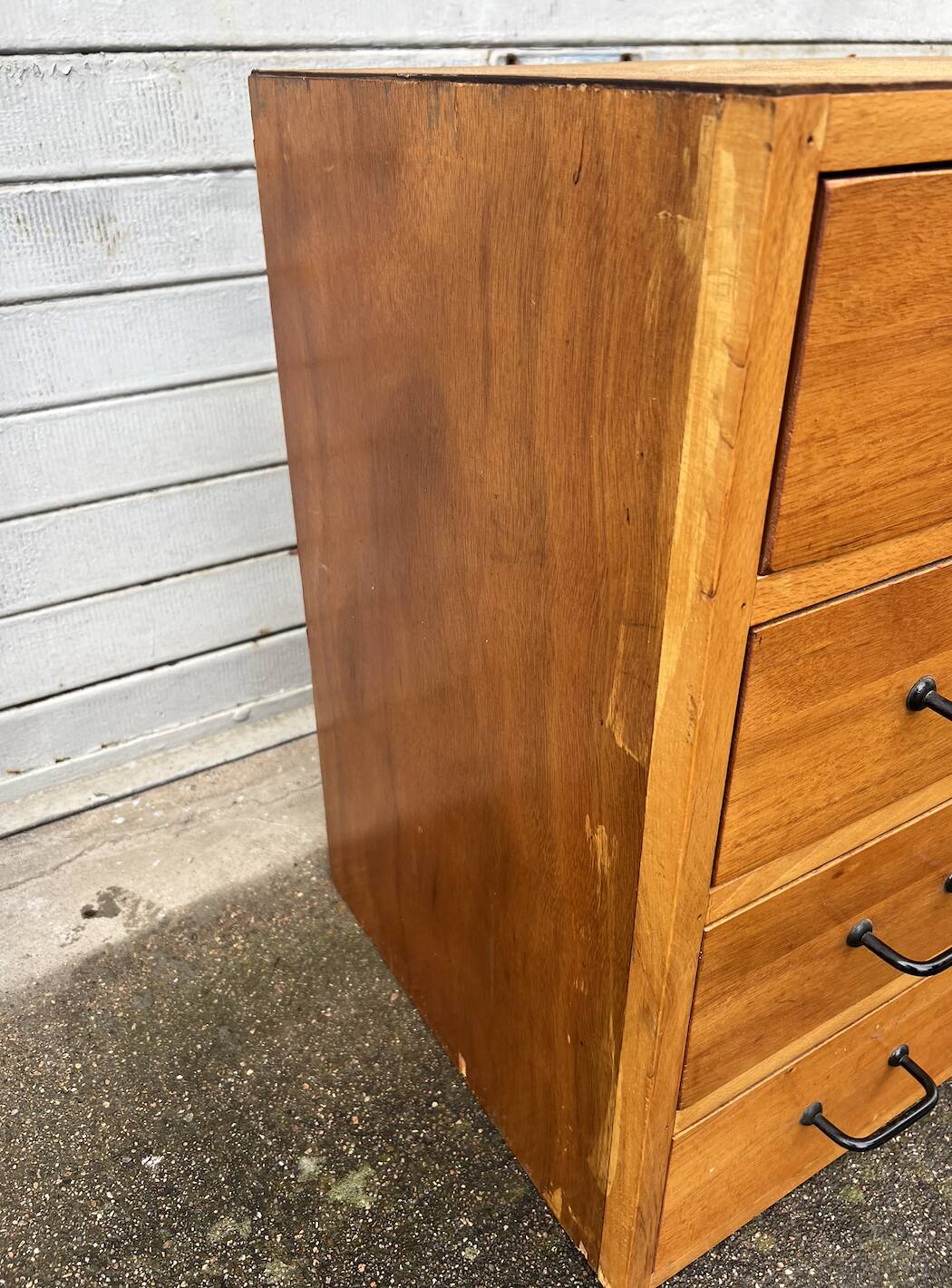 A Vintage Workshop and Trade Cabinet with Drawers