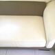 Leather 3-seater sofa