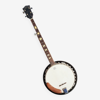 Hondo "american bluegrass" banjo 5 cordes 1970s