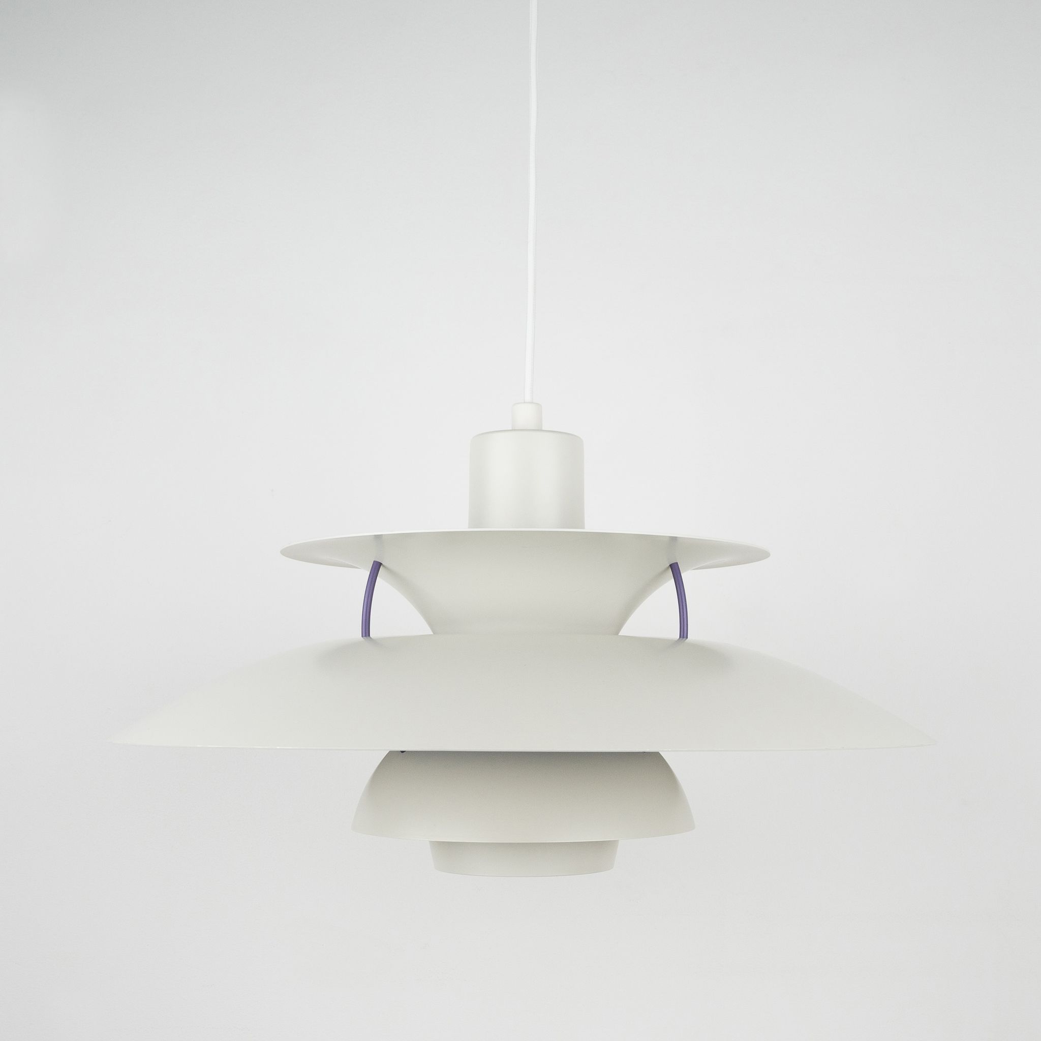 Hanging Danish vintage light PH 5 by Poul Henningsen Louis Poulsen 1958