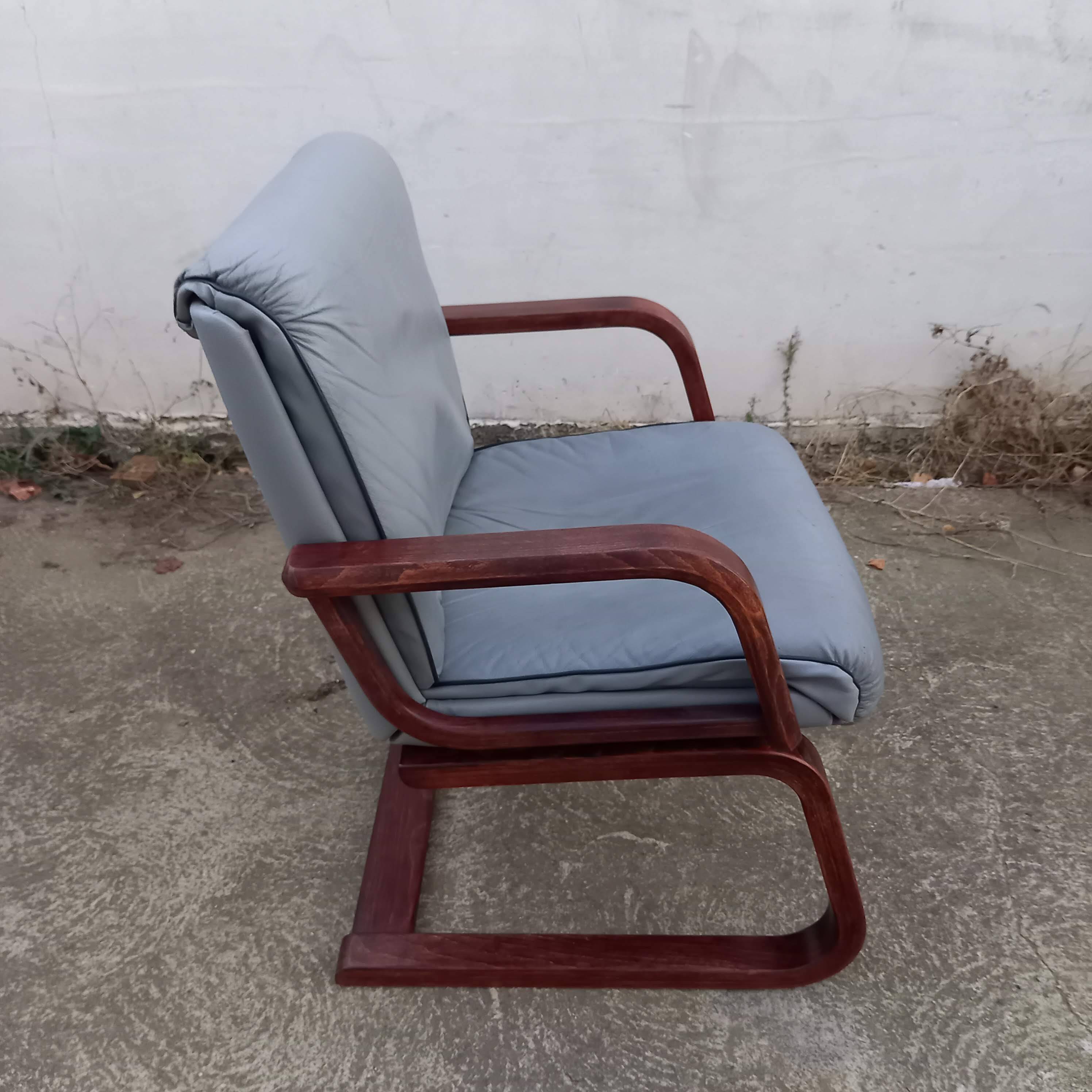 Designer Desk and Armchair Set