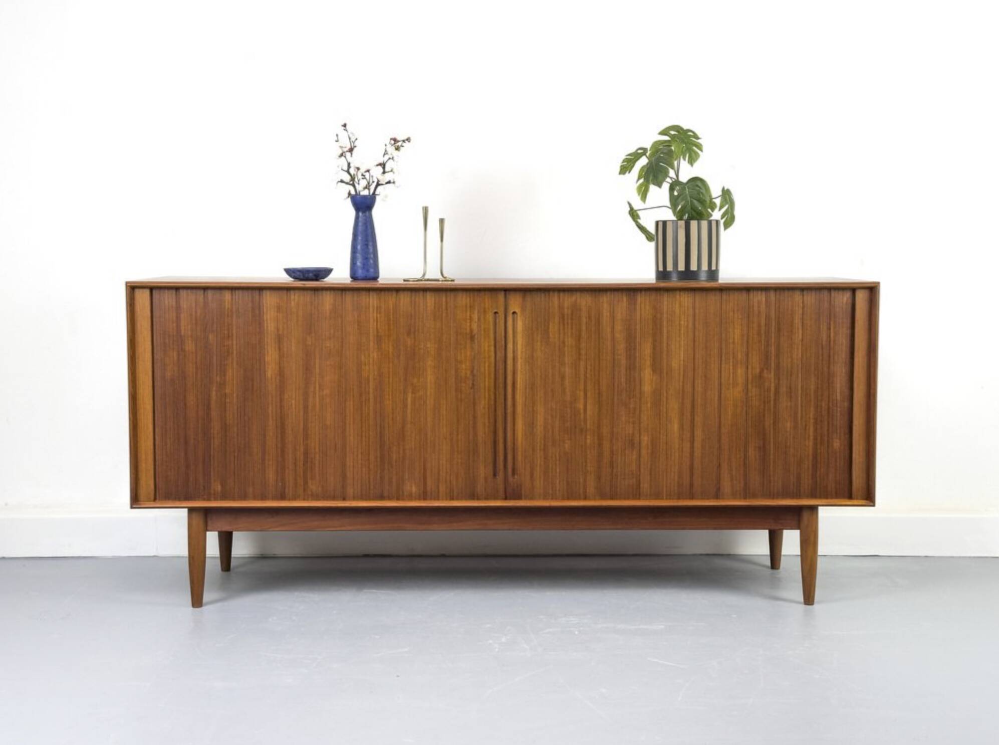 Danish Teak Sideboard by Johannes Aasbjerg, 1960s