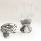Lampe verrerie ancienne corolle